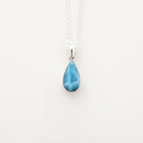  Larimar Stone Pendant Misty