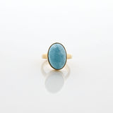 Gold Vermeil Larimar Ring Molly