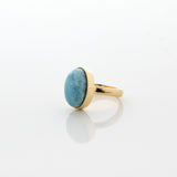 Gold Vermeil Larimar Ring Molly