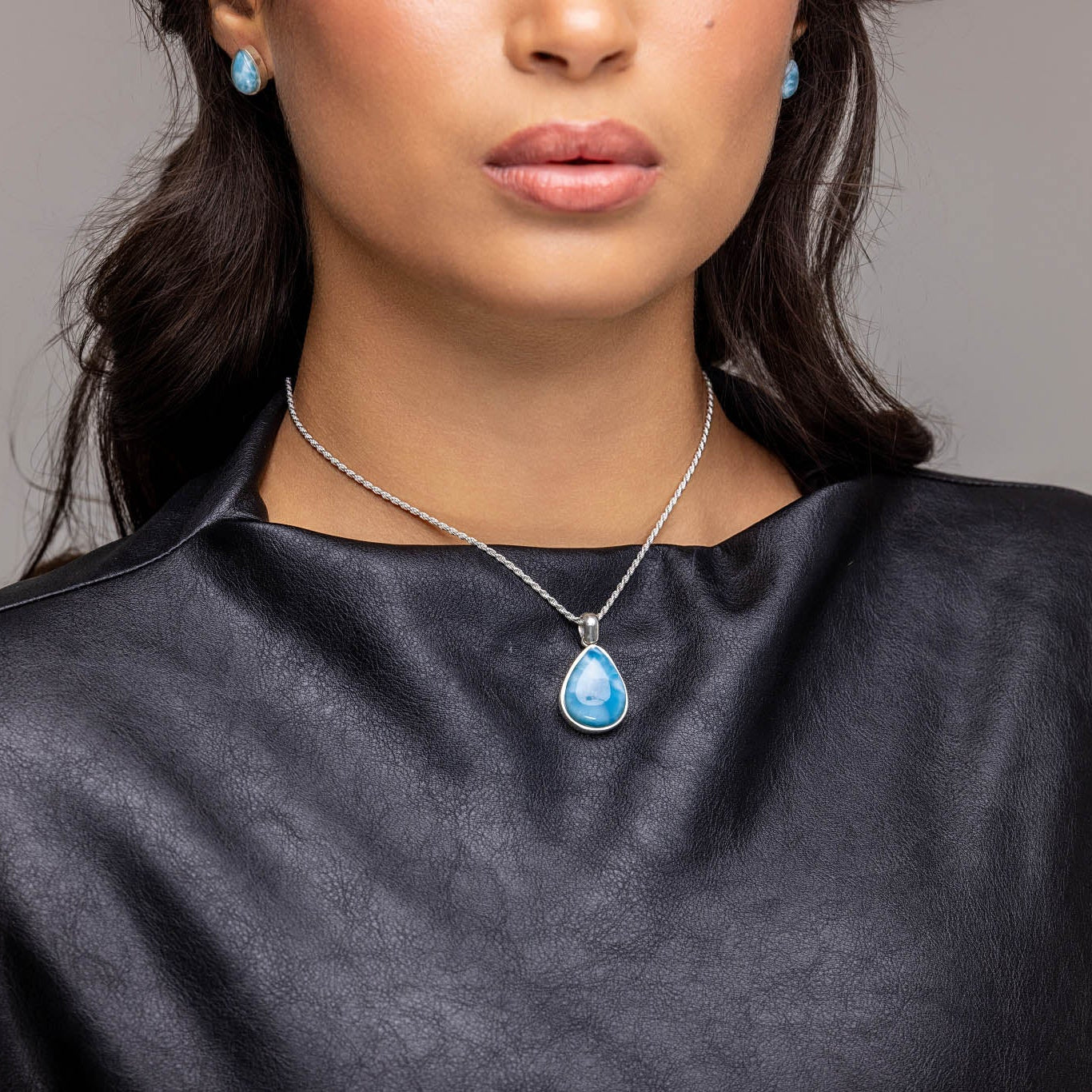 Larimar Pendant Odelia