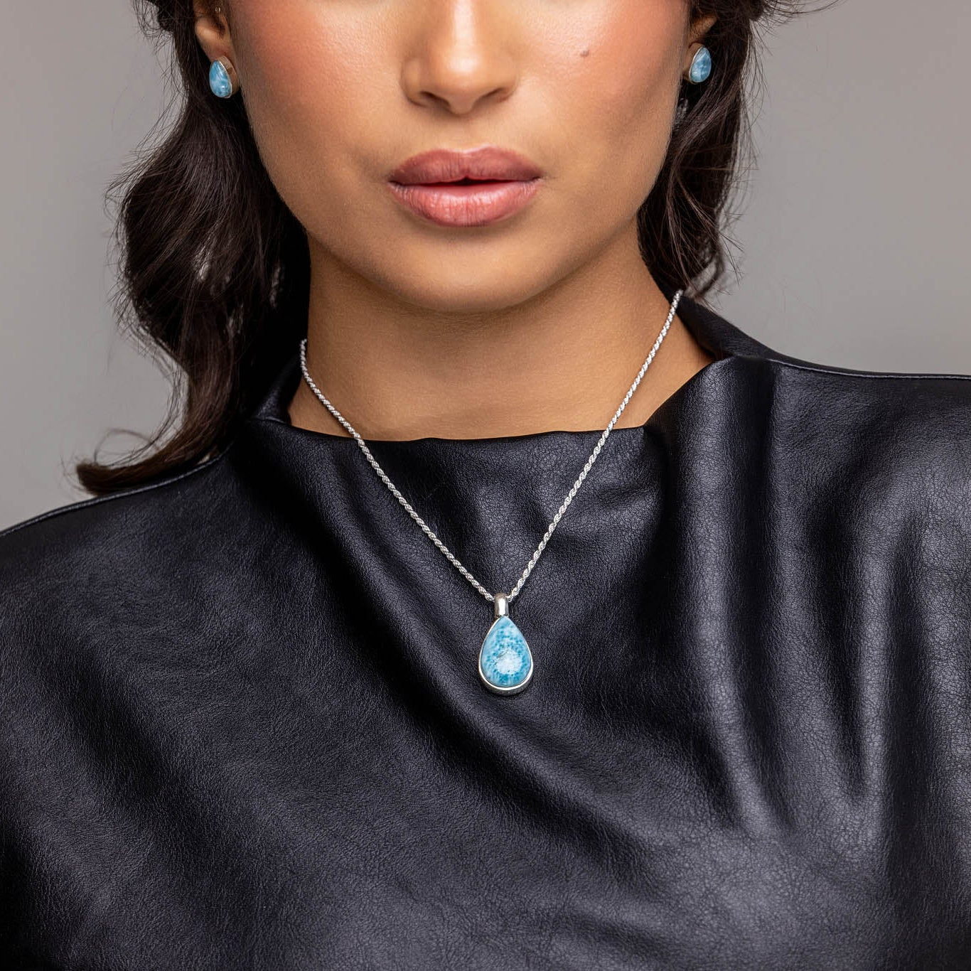 Larimar Pendant Ovelia