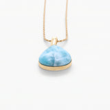 Vermeil Larimar Pendant Palmer