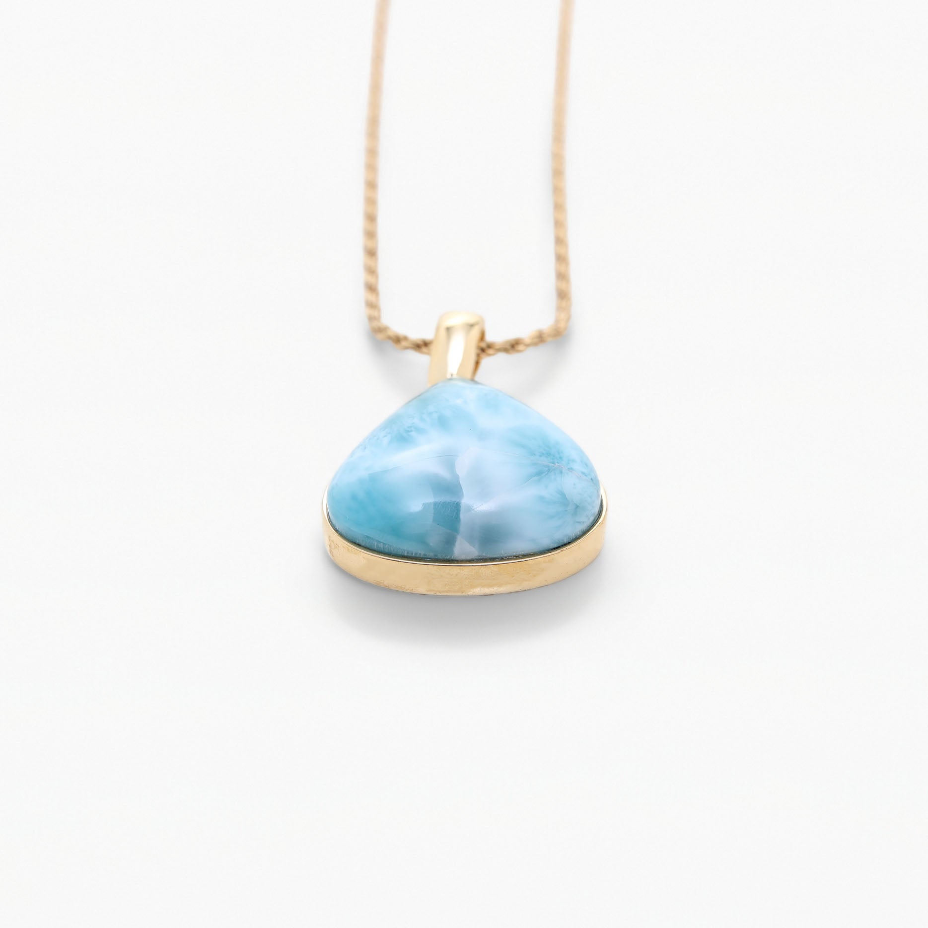 Vermeil Larimar Pendant Palmer