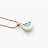 Vermeil Larimar Pendant Palmer