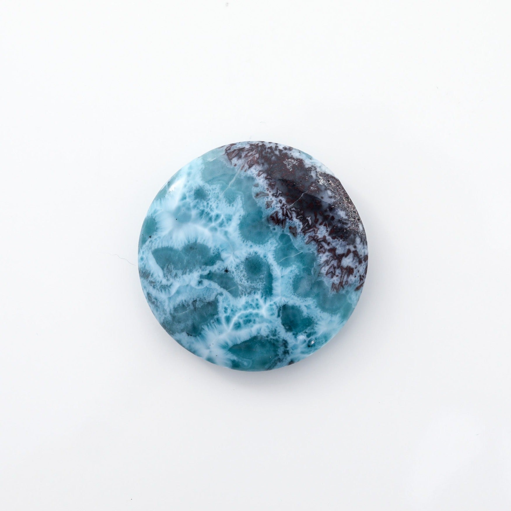thumbnail image 2 of Handmade River Stone Paperweight - Natural Flat Rock Desk Decor & Office Accessory 2 of 9
