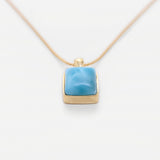 Vermeil Larimar Pendant Paula