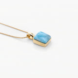 Vermeil Larimar Pendant Paula