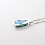 Pavona Larimar Stone Blue Pond Pendant 