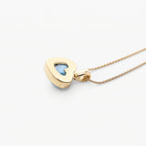 Larimar Heart Pendant Penny