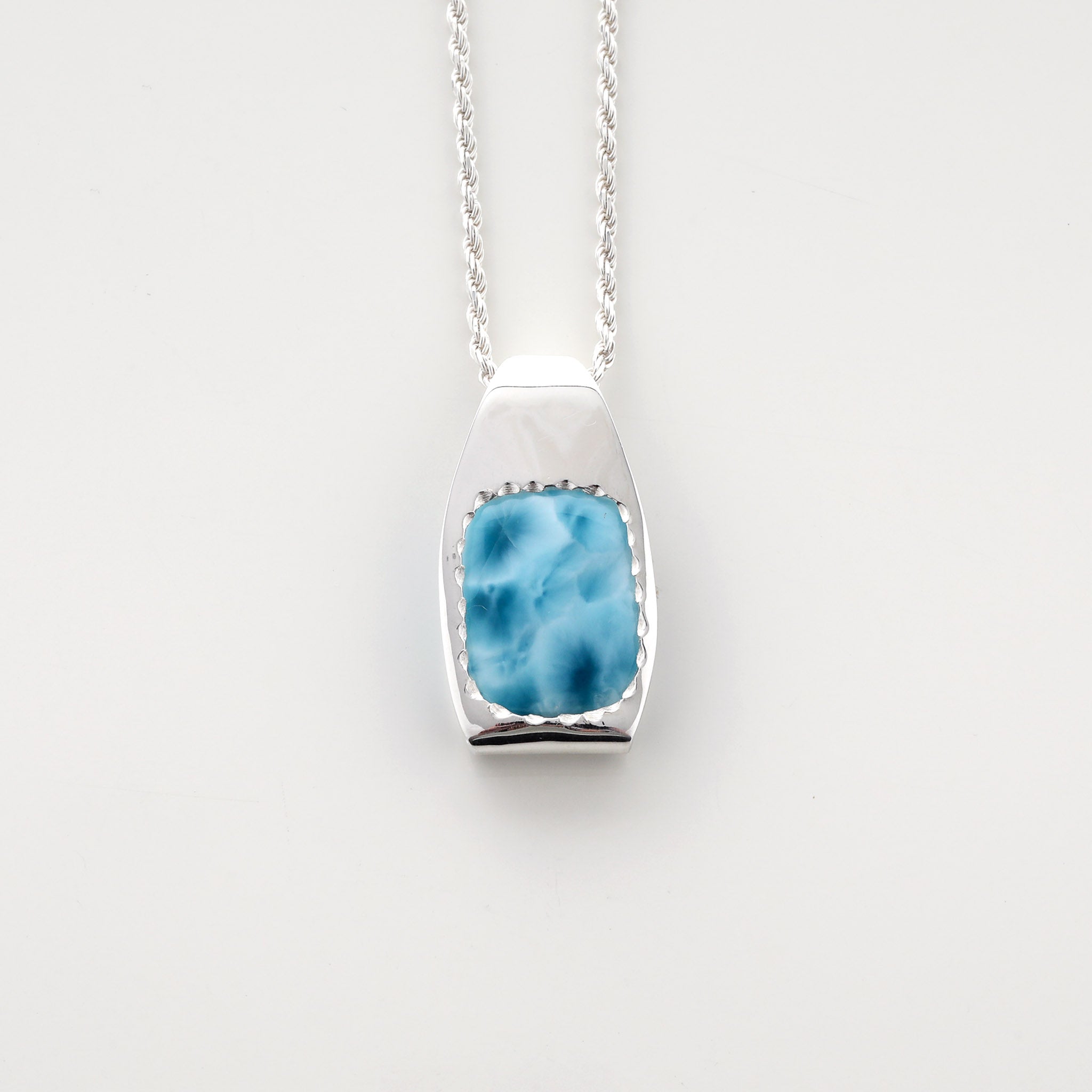 Larimar Stone Pendant Posey