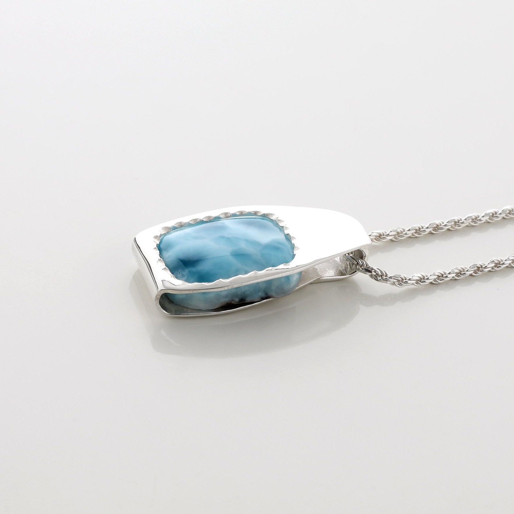 Larimar Stone Pendant Posey