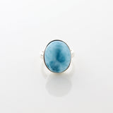 Larimar Gemstone Ring Pravi