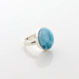 Larimar Gemstone Ring Pravi