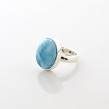 Larimar Gemstone Ring Pravi