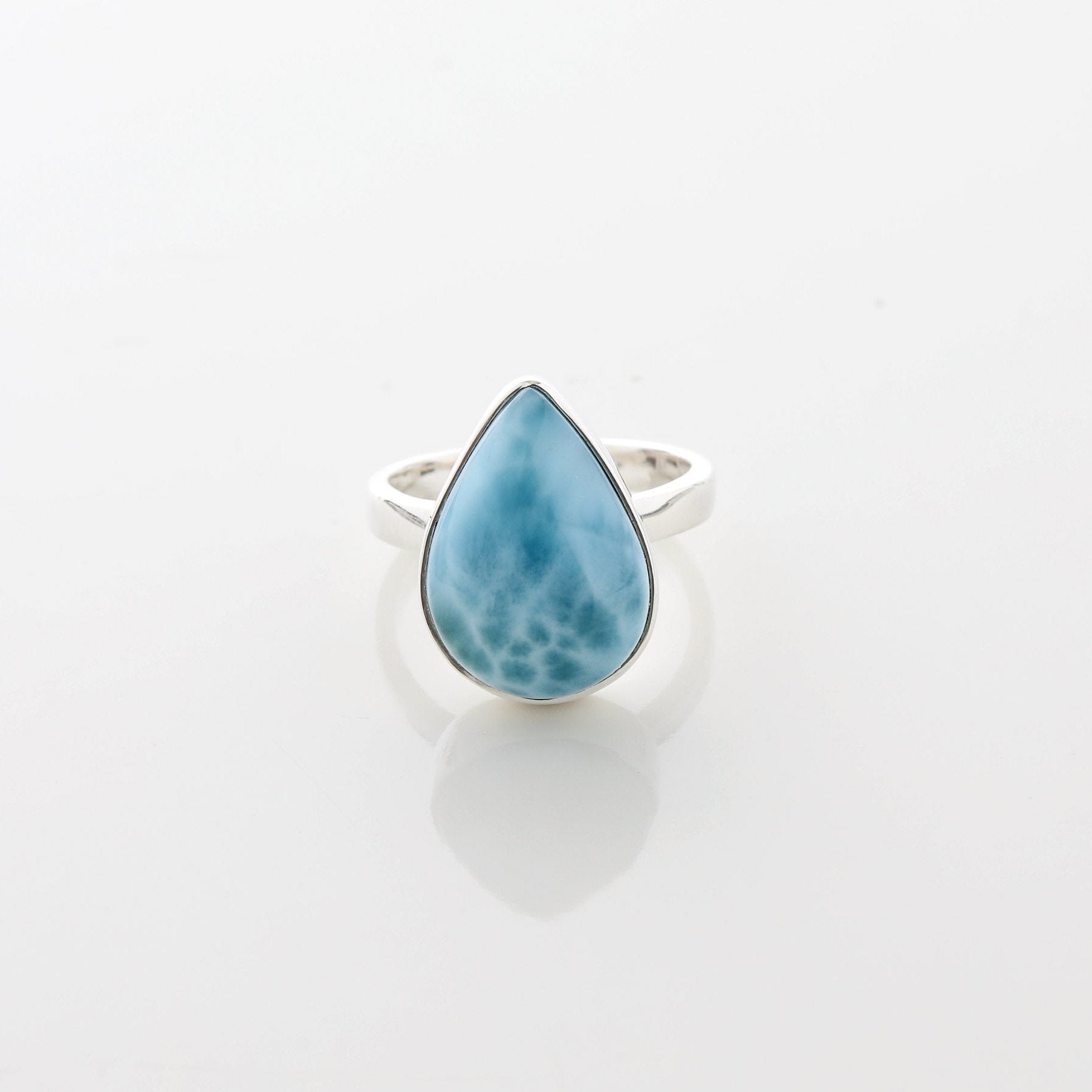 Larimar Stone Ring Primrose