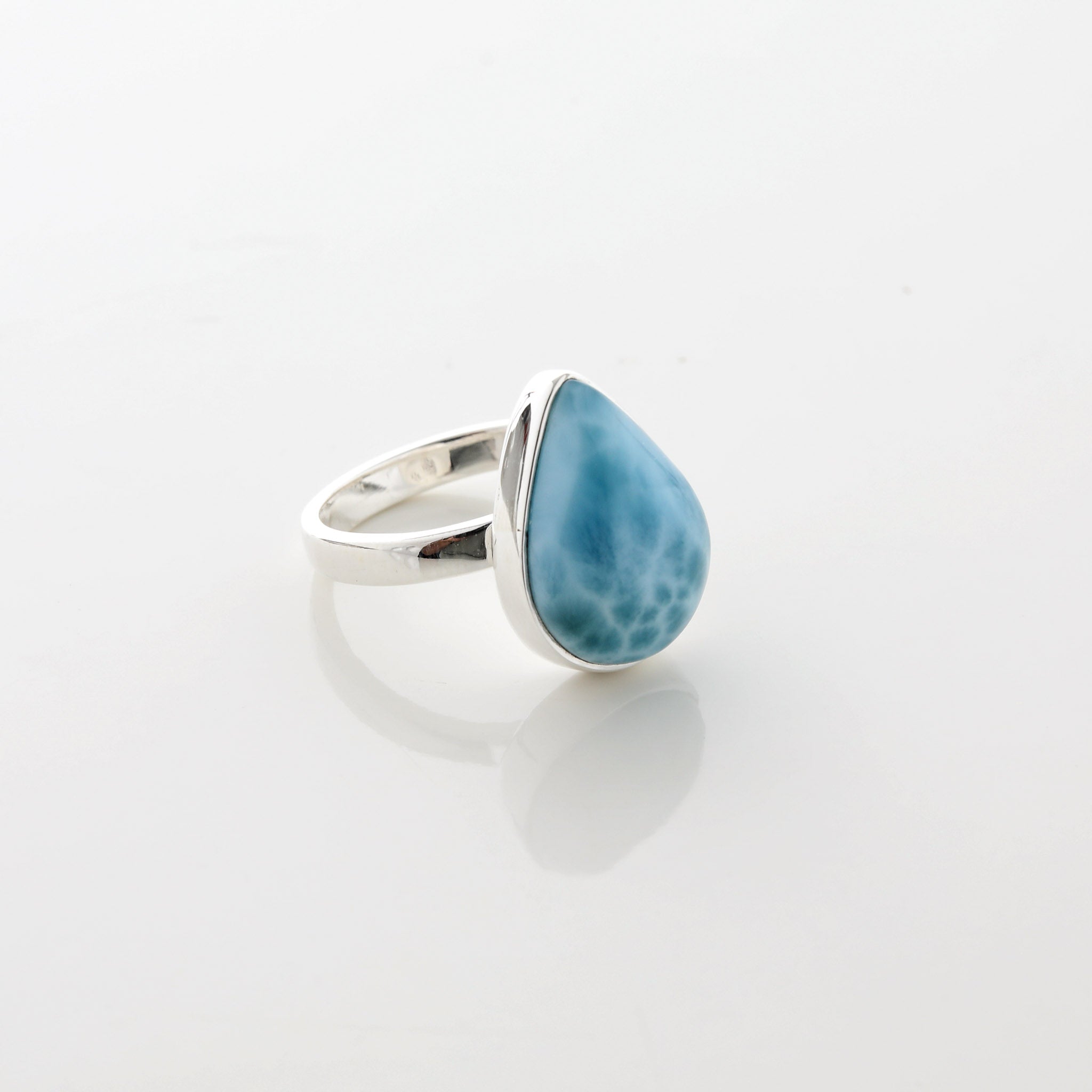 Larimar Stone Ring Primrose