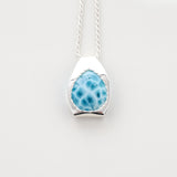 Larimar Gemstone Pure Pendant