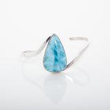 Real Larimar Stone Cuff Amira 