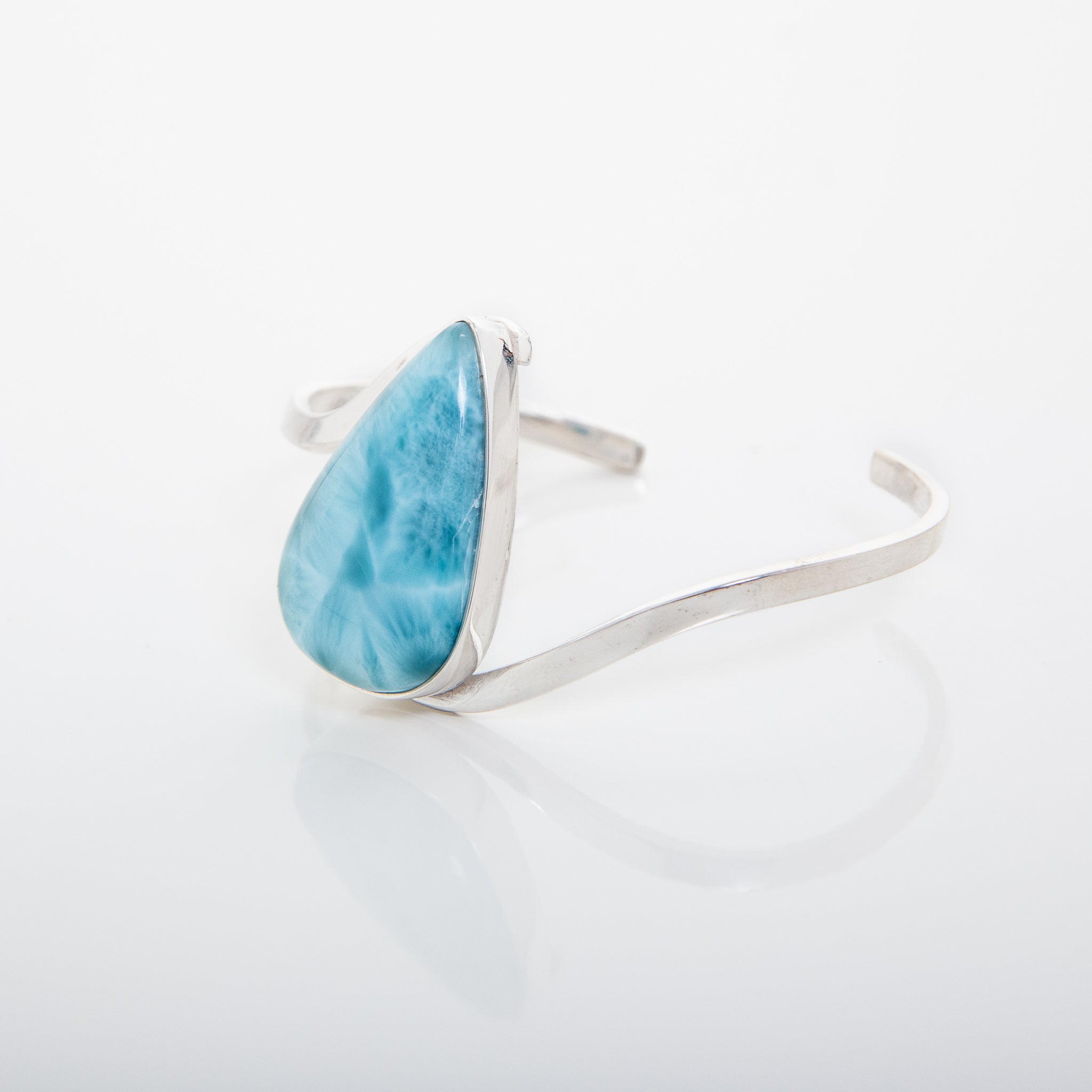 Real Larimar Stone Cuff Amira 