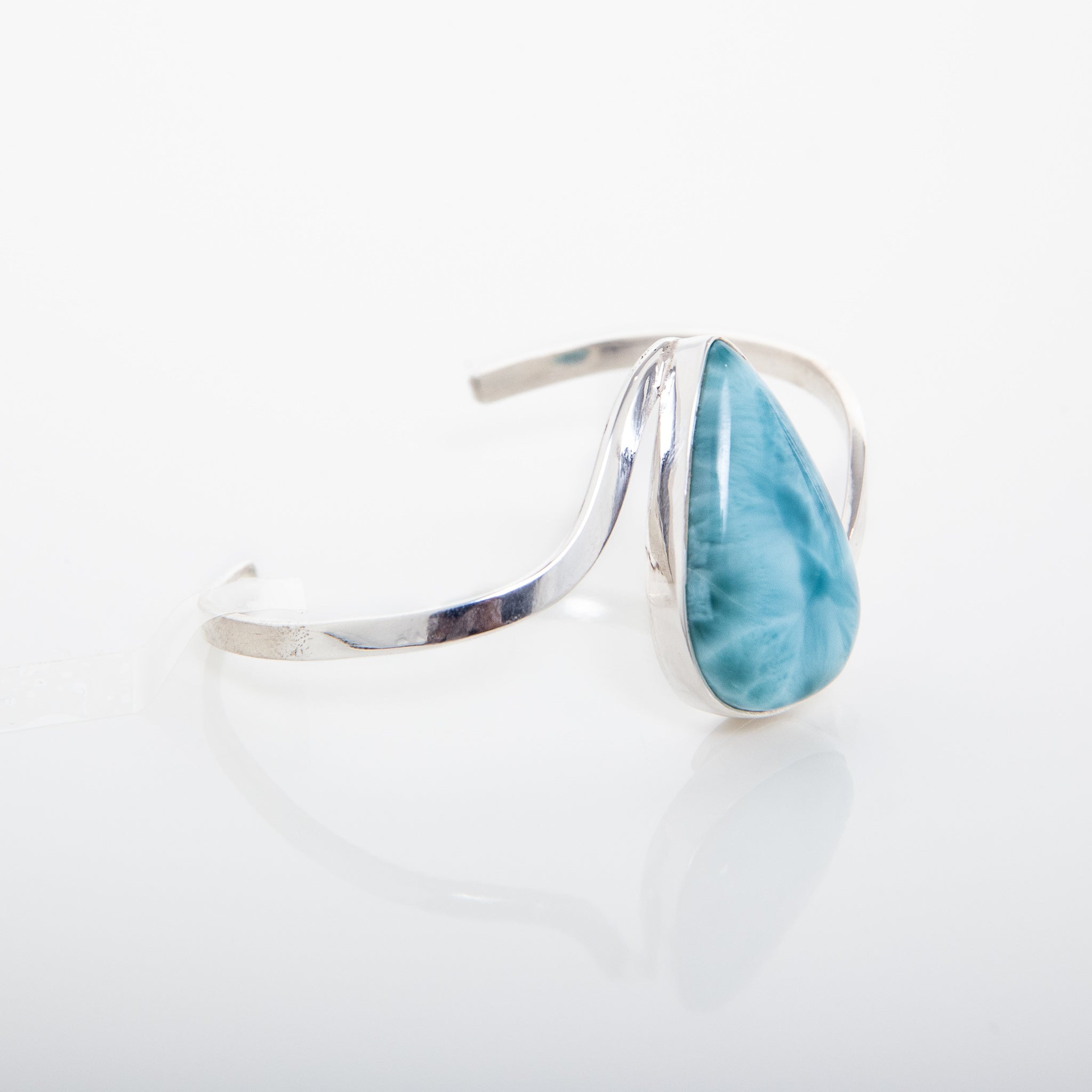 Real Larimar Stone Cuff Amira 