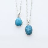Larimar Duo Pendant Sofia