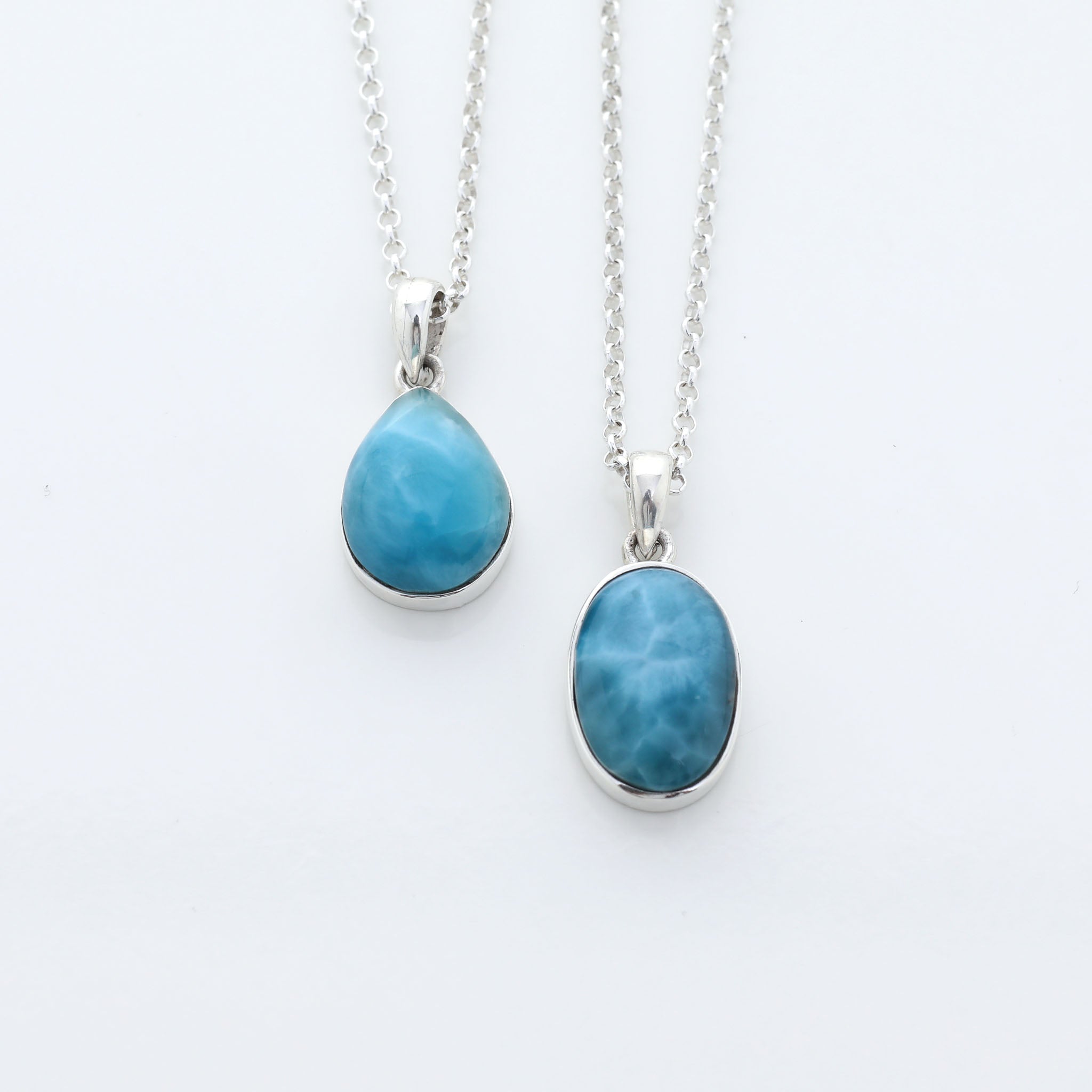 Larimar Duo Pendant Sofia