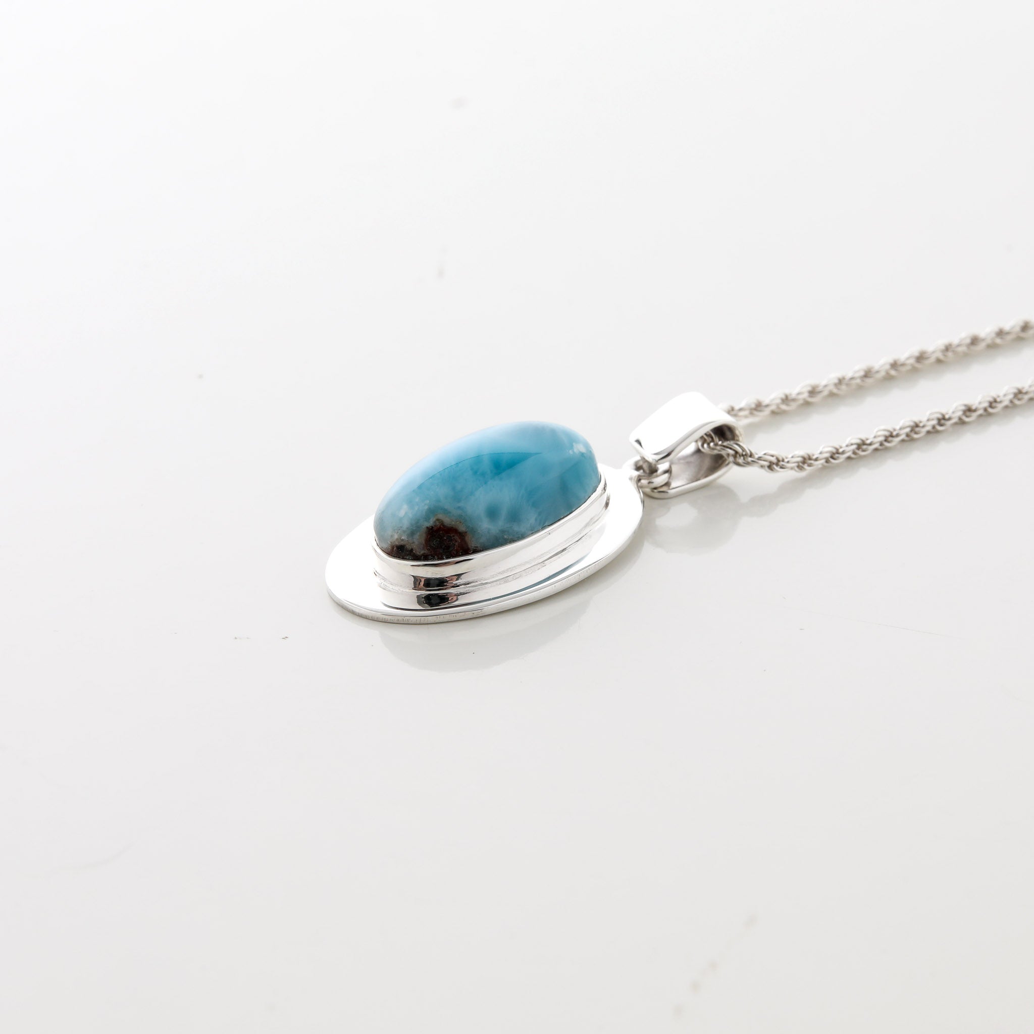 Larimar Stone Pendant Sorrento