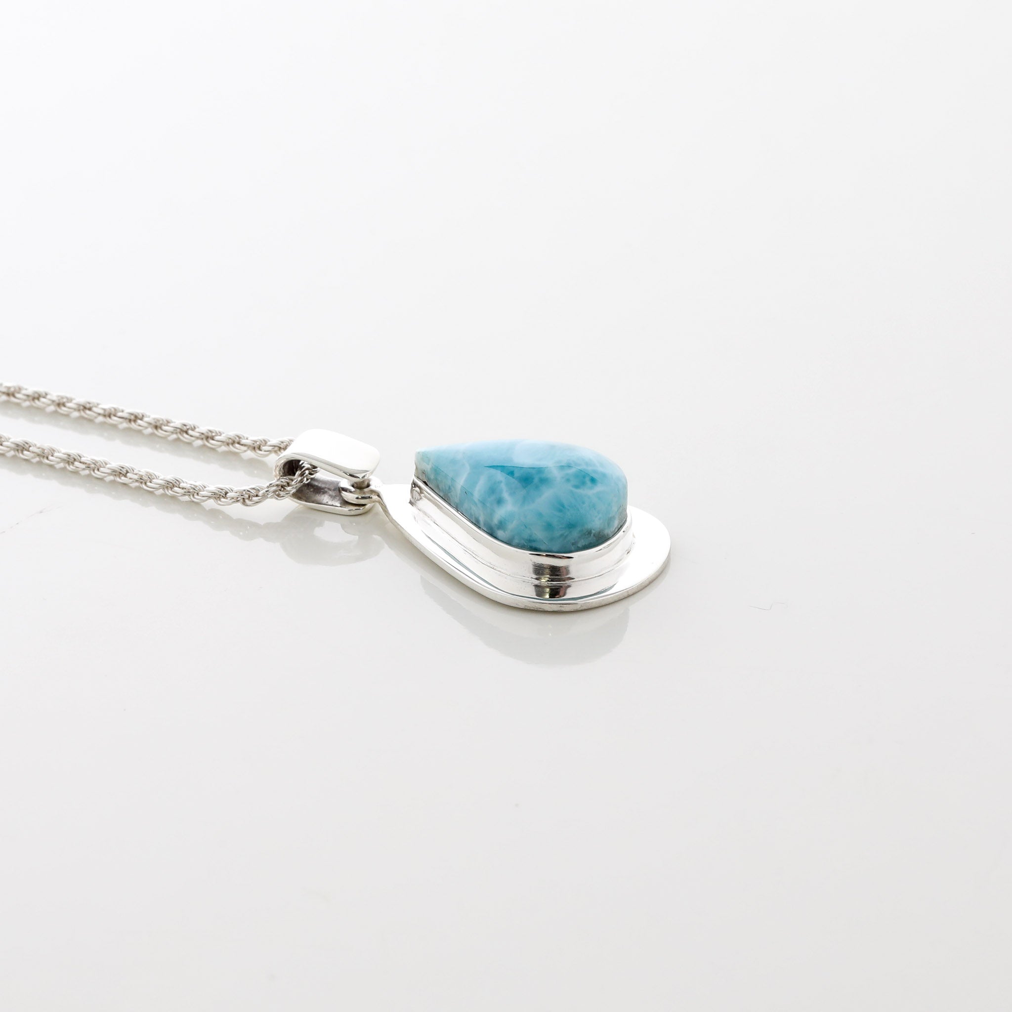 Larimar Stone Pendant Sylvie