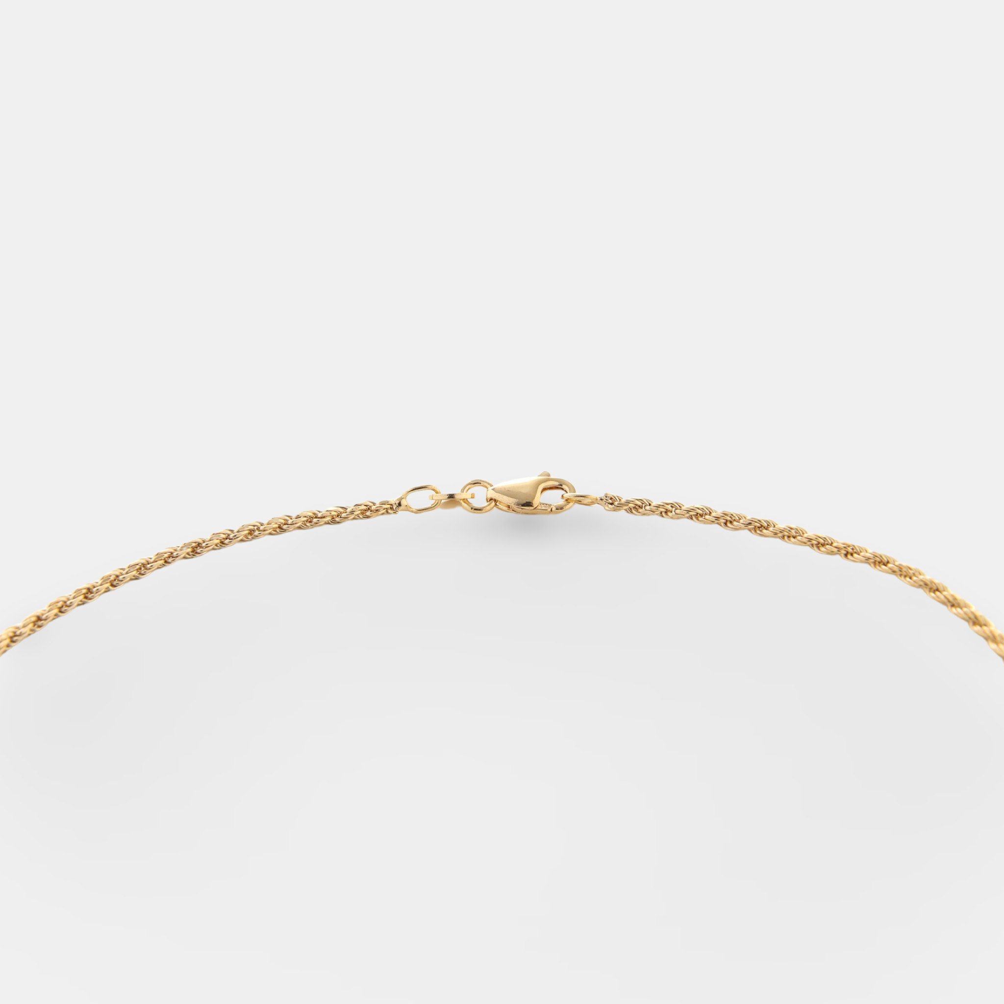 Extra-Thin Rope Vermeil Chain