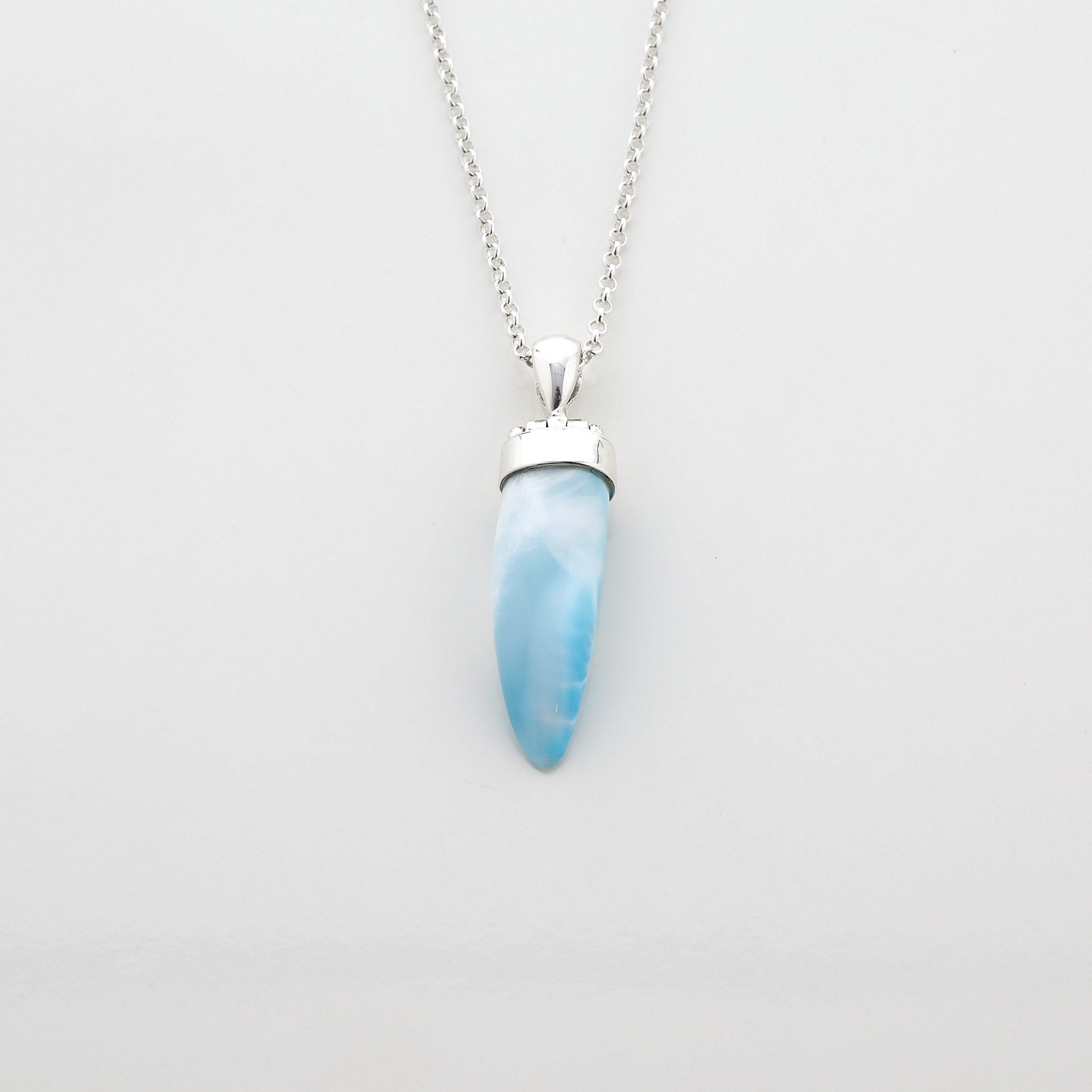 Larimar Tusk Pendant Thorne