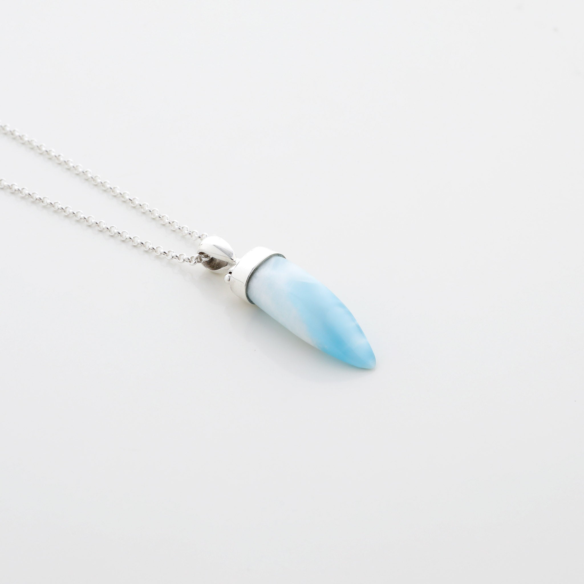 Larimar Tusk Pendant Thorne