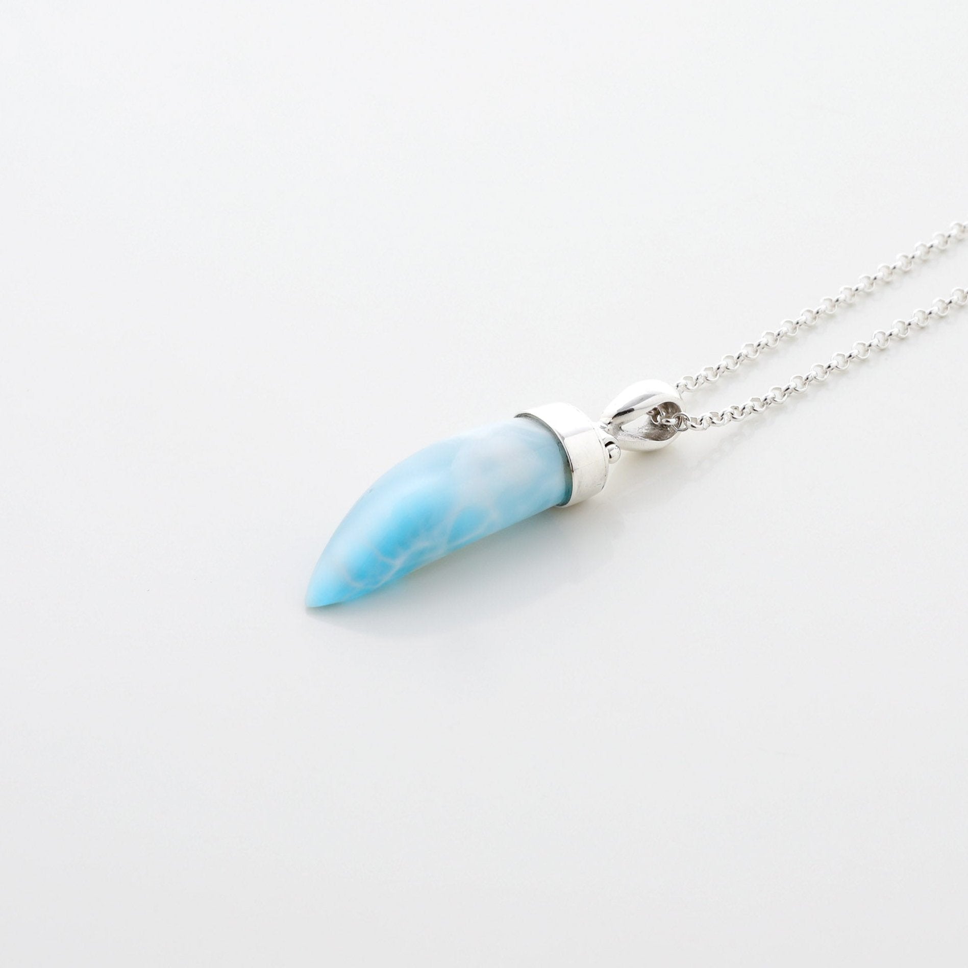 Larimar Tusk Pendant Thorne