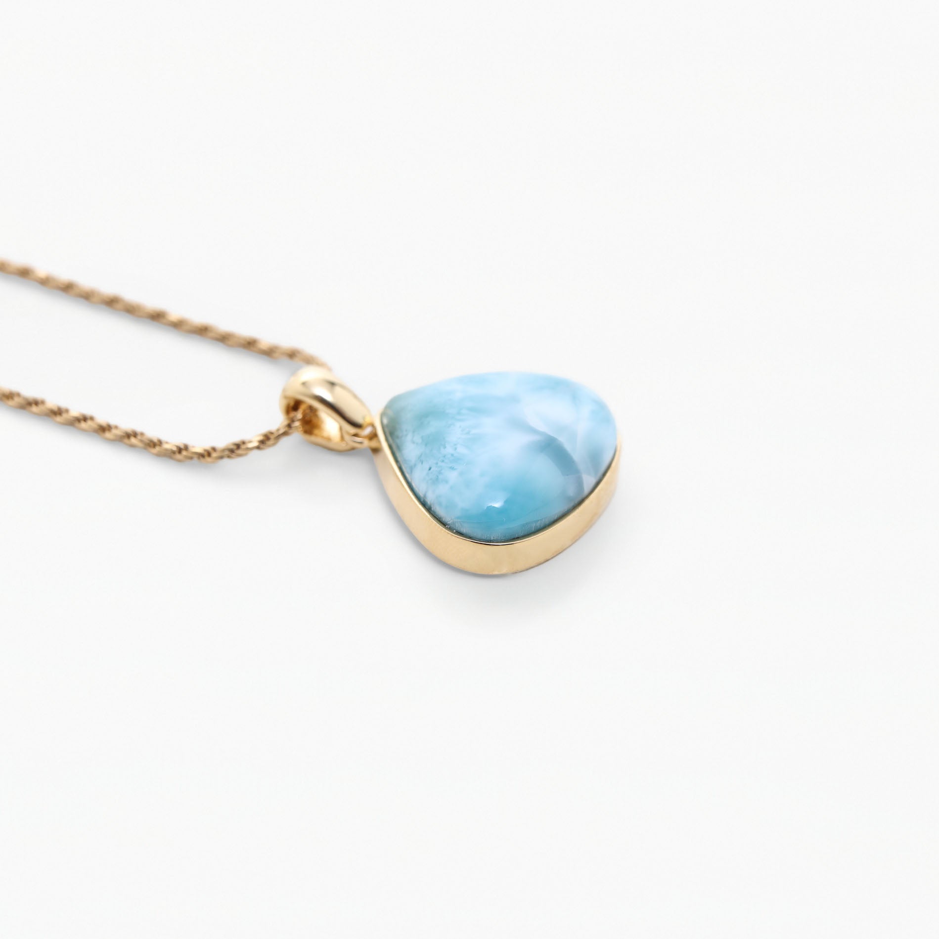 Vermeil Larimar Pendant Palmer