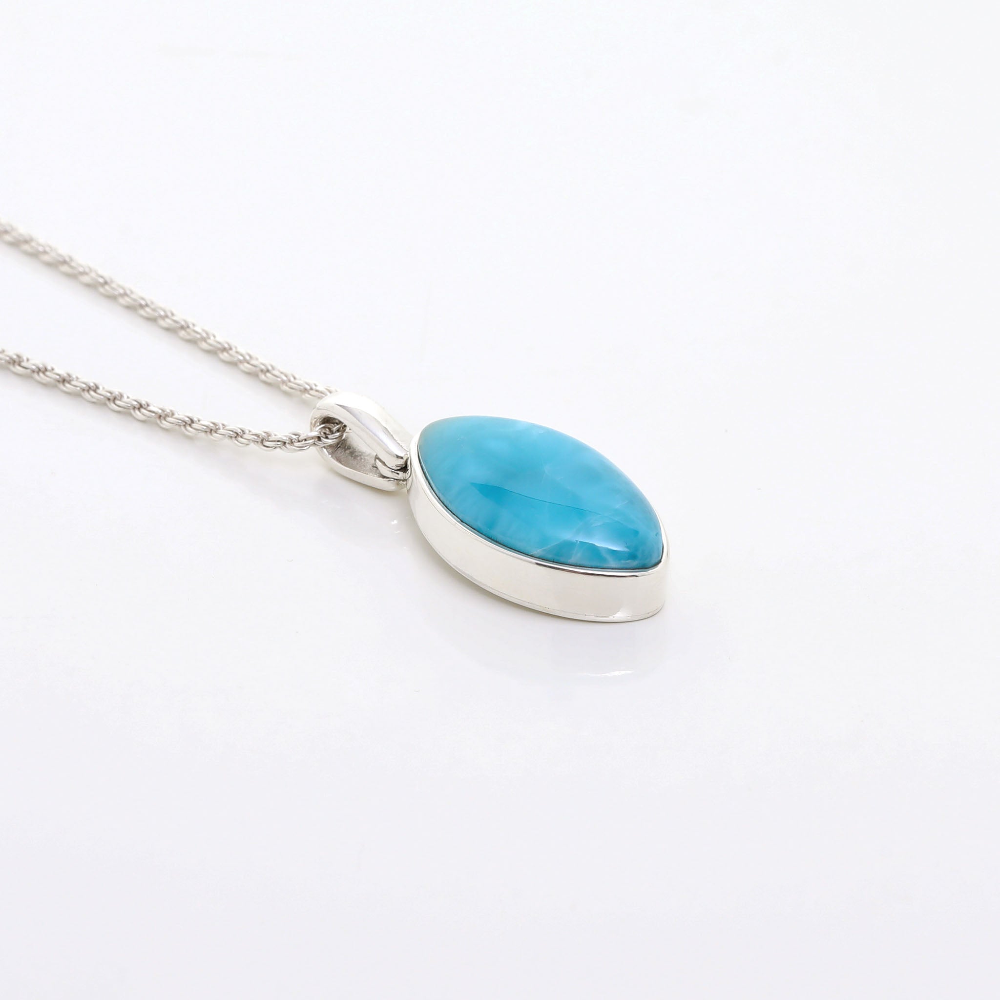 Larimar Pendant Vivian Marquis Cut