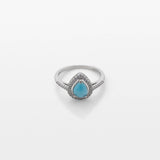 Larimar Engagement Ring Vow