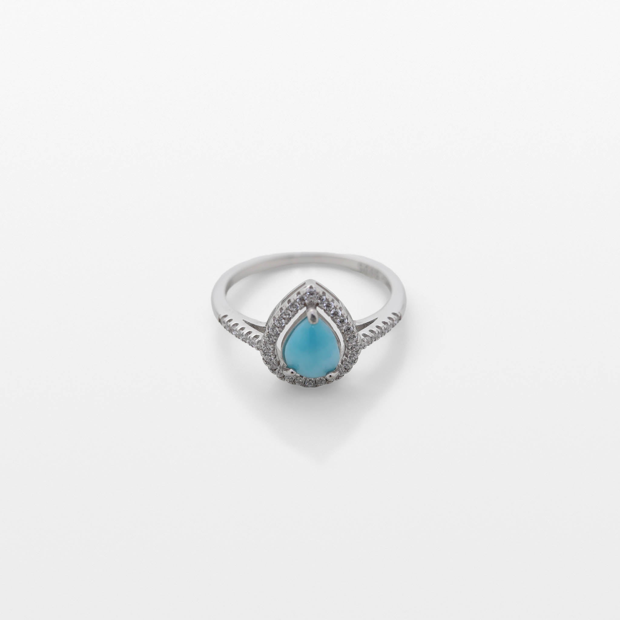 Larimar Engagement Ring Vow