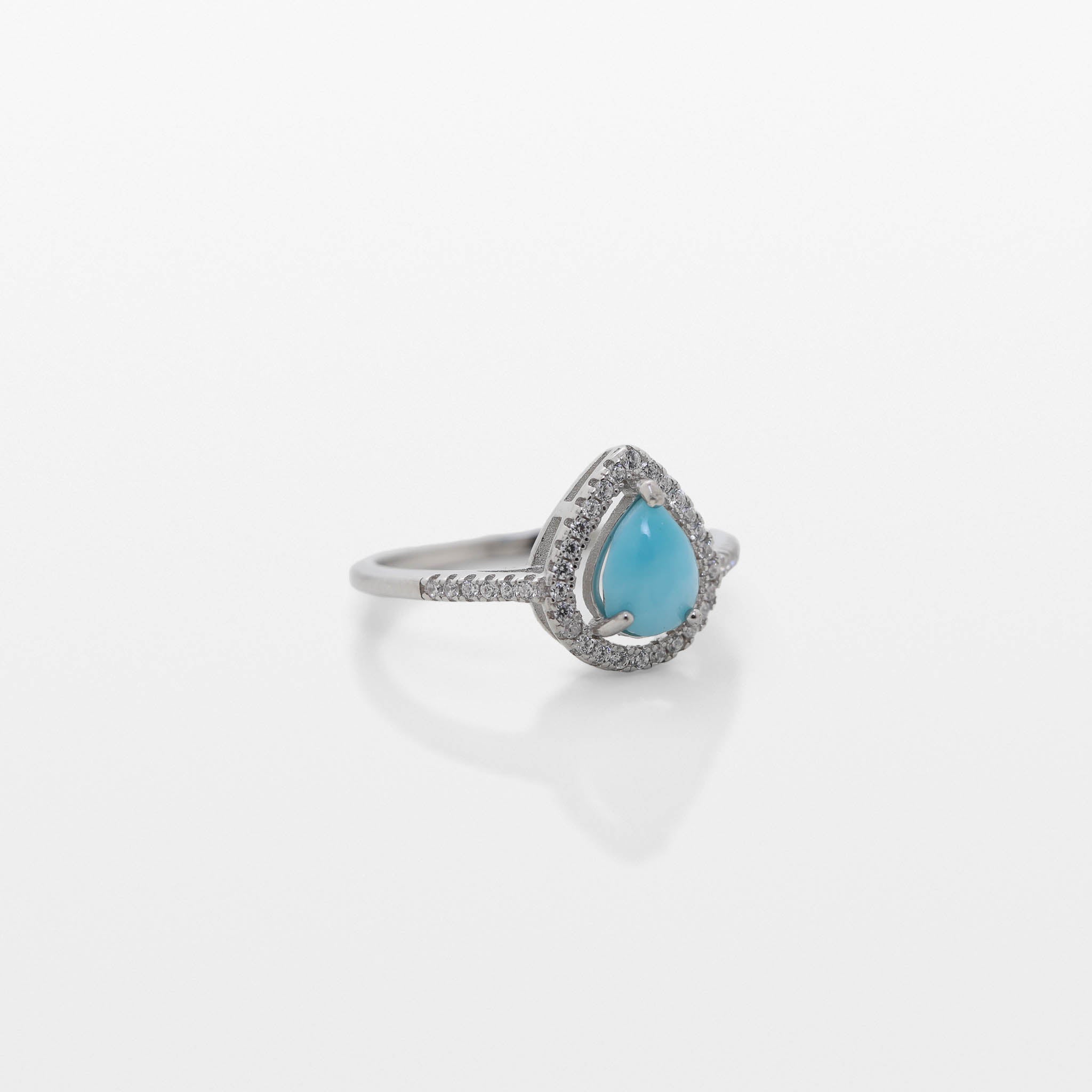 Larimar Engagement Ring Vow