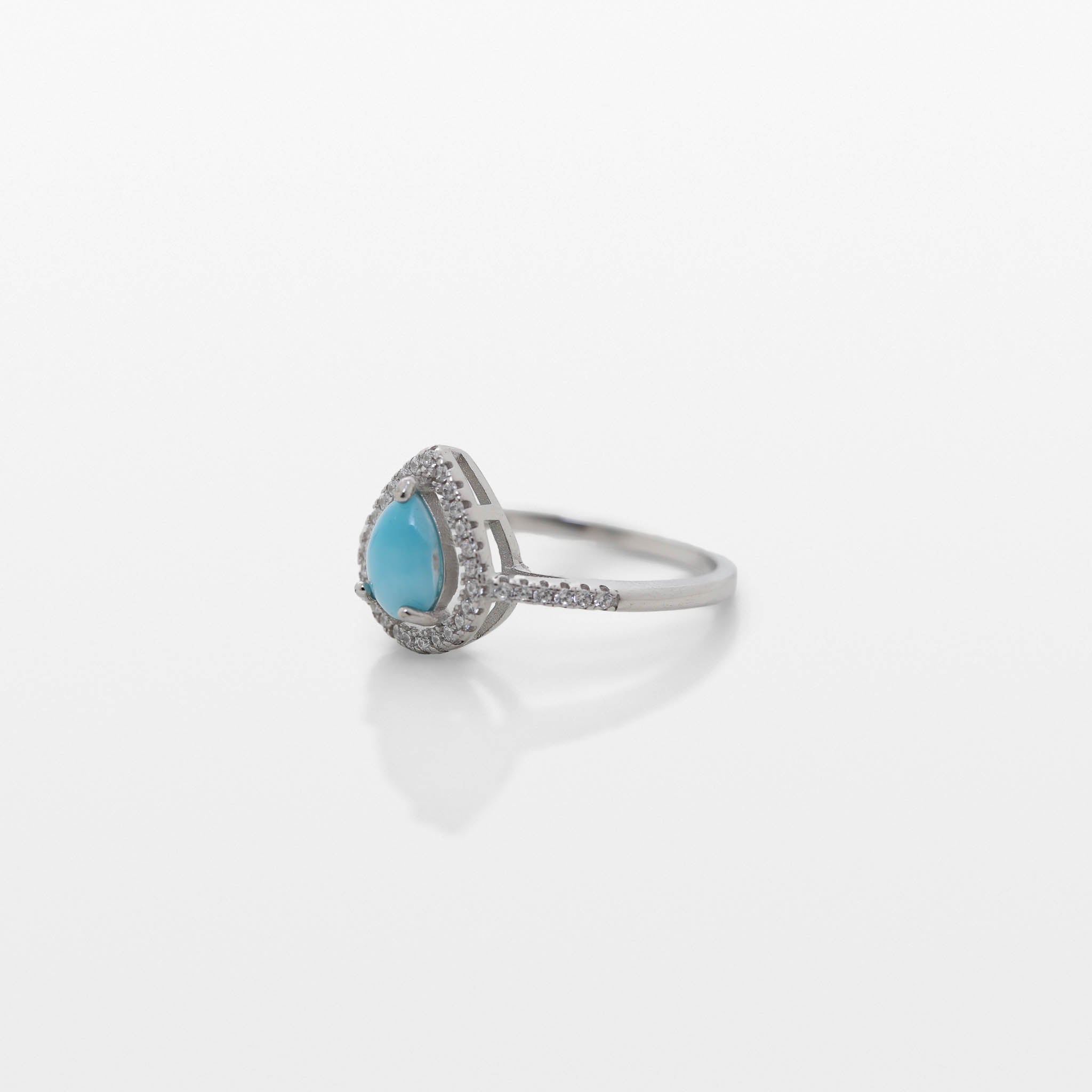 Larimar Engagement Ring Vow