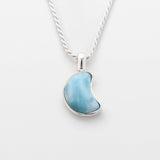 Larimar Moon Pendant Tala