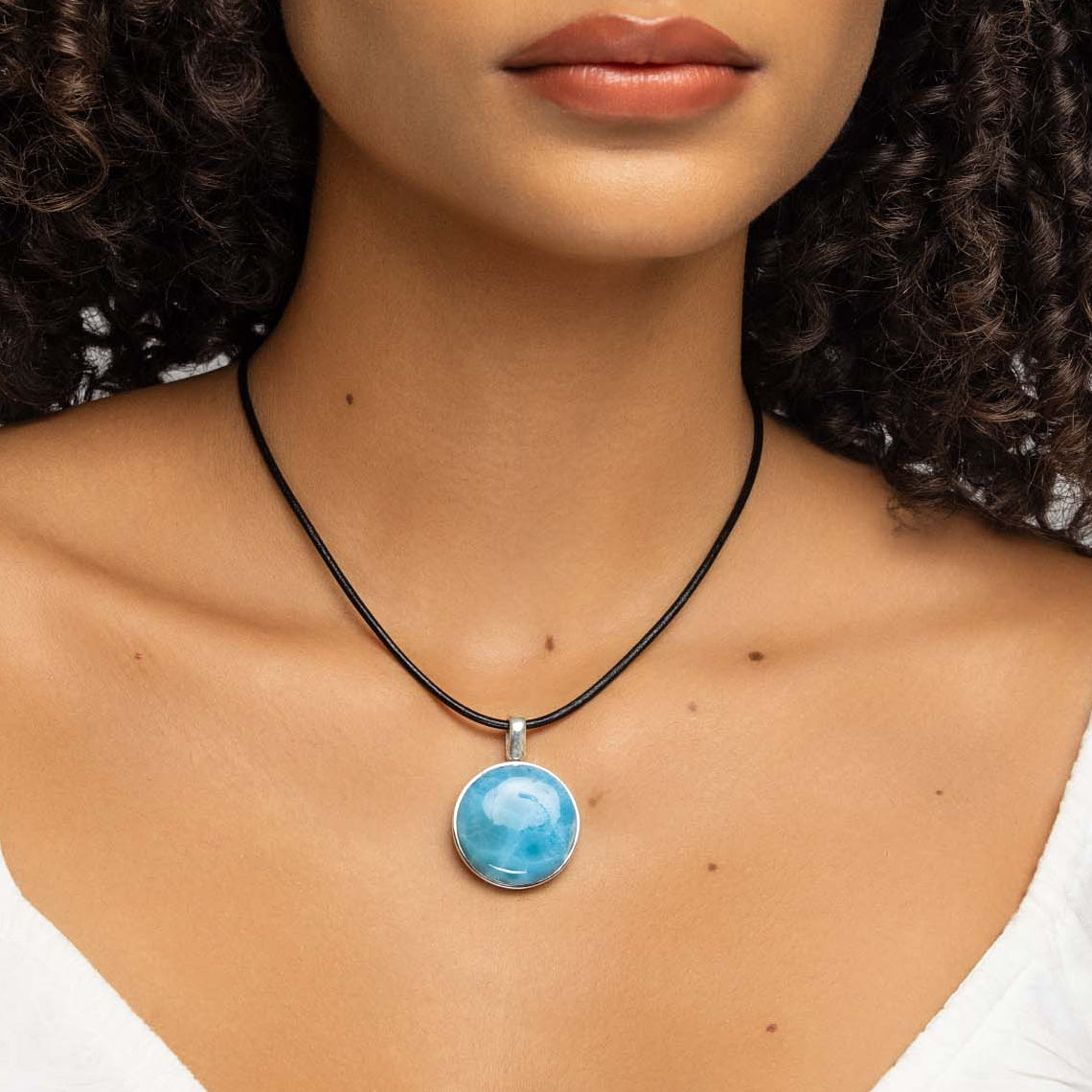Larimar Pendant Hadiya