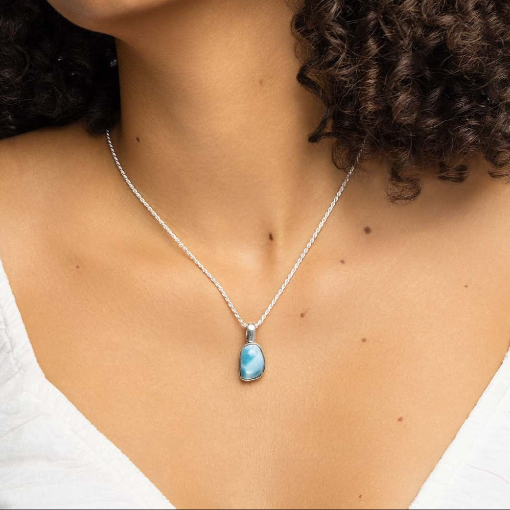 Larimar Pendant Hermione