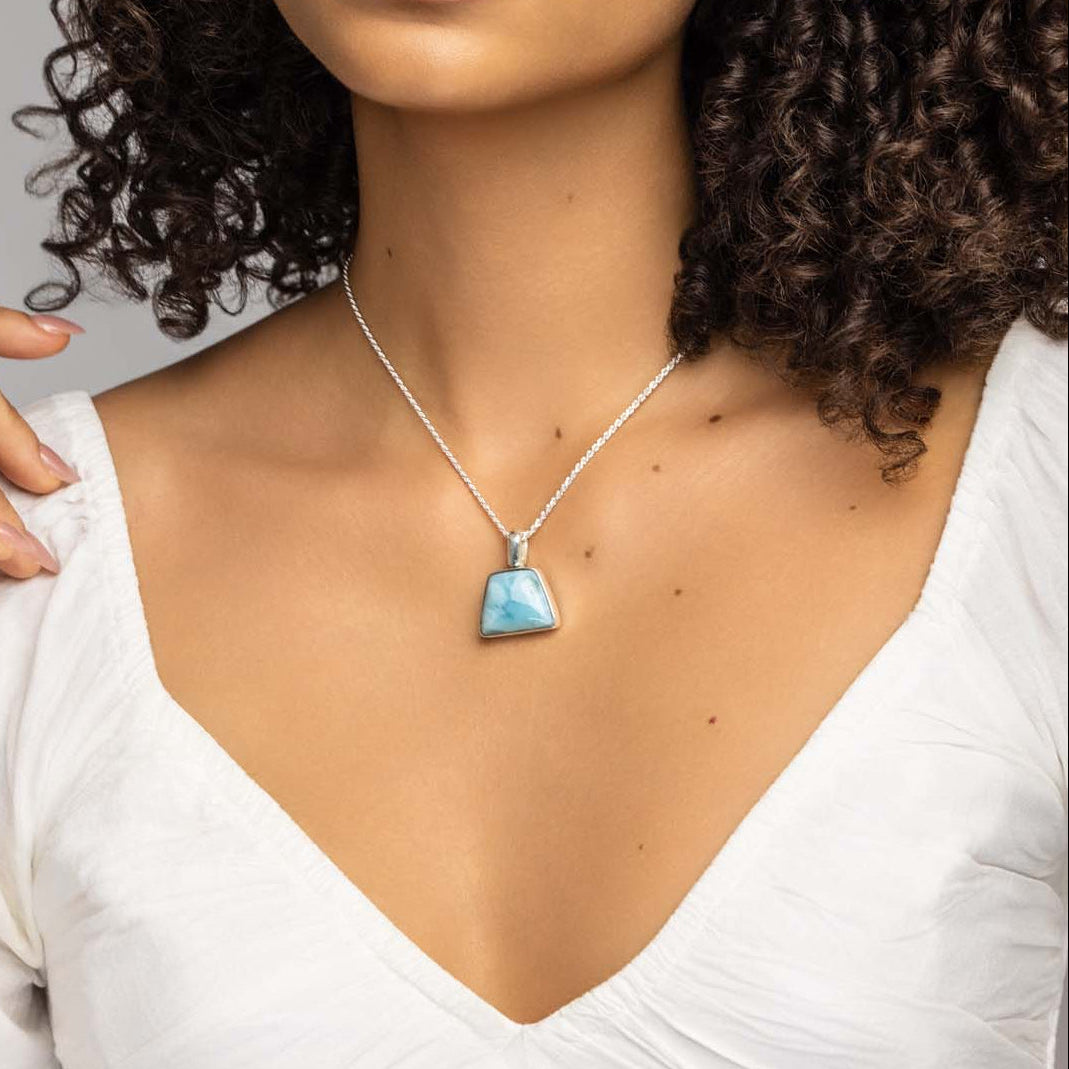 Larimar Pendant Haba