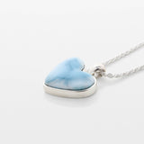 Larimar Heart Pendant Tamara