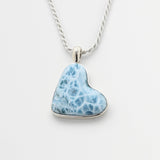 Larimar Heart Pendant Lola
