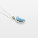 Larimar Moon Pendant Lydia