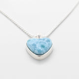 Larimar Heart Pendant Mia