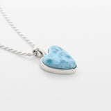 Larimar Heart Pendant Mia