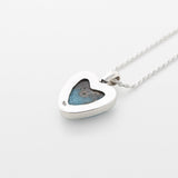 Larimar Heart Pendant Mia
