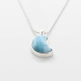 Larimar Moon Pendant Tala