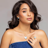Larimar Heart Pendant Tamara